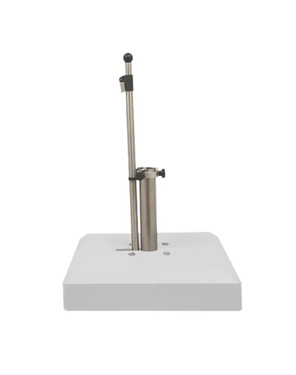 Sonnenschirmst�nder �LIRO Alu Vario 50S wei߻ Schirmfuss Klemmung